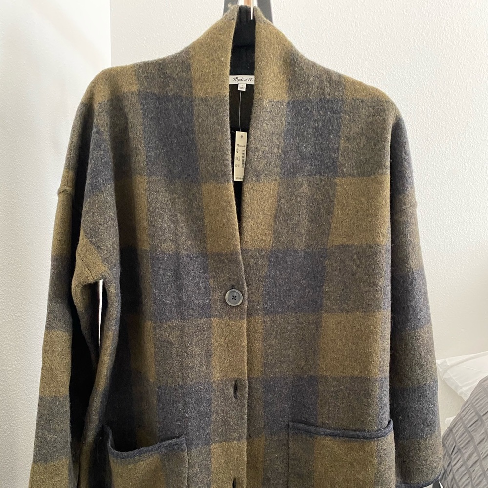 Madewell Buffalo Check Sweater